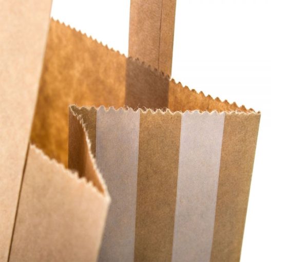 Wholesale Customized New Design Brown Craft Paper Bags with Handles for Shopping