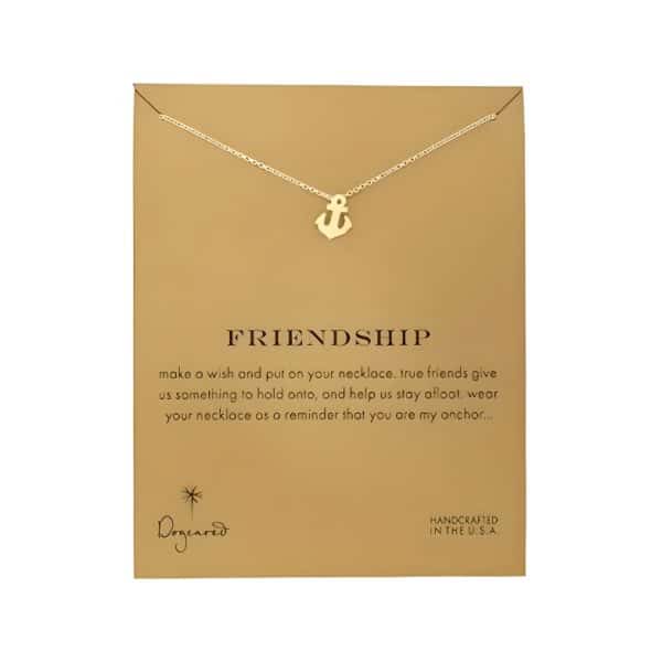 Custom Size/Design/Logo Display Card for Necklaces and Jewelry, made from Craft Paper Material