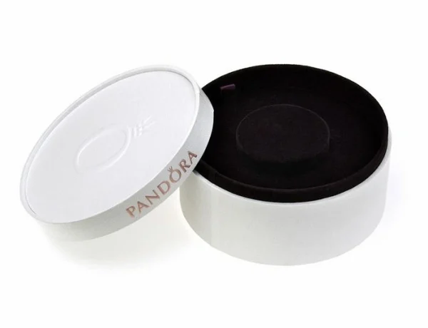 Round Jewellery Gift Packaging Boxes With Sponge