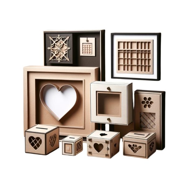 Photo Frame Gift Box with Corrugated Packaging