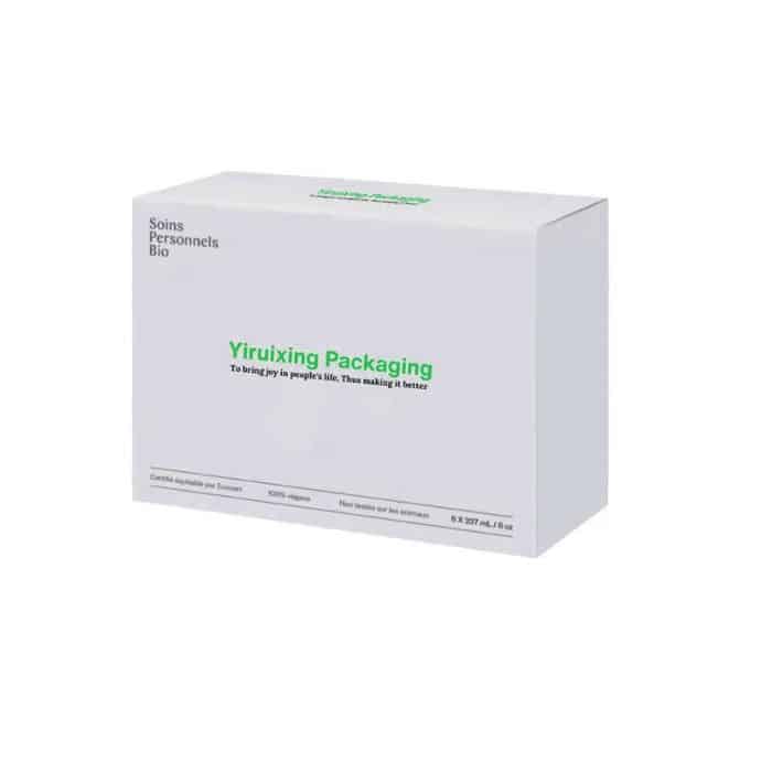 Cardboard Supplement Packaging Box with Corrugated Insert