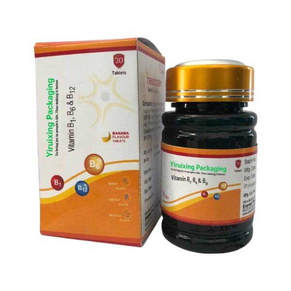 Smart Packaging Nutrition Box for Supplements