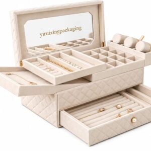 Custom Chipboard Jewelry Gift Boxes for Premium Packaging