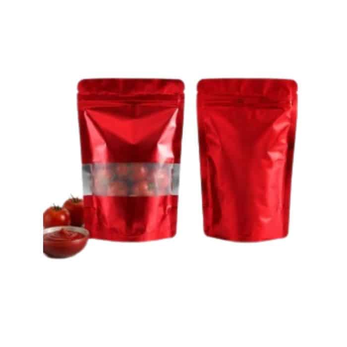 Biodegradable Spout Stand Up Pouches for Tomato Ketchup Packaging