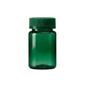 Supplement Packaging 80 ml/ 2 oz PET Plastic Bottle and Hemp Plastic Container