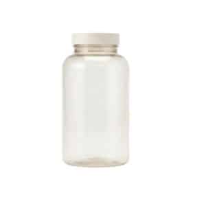 Sustainable Wellness 750 ml 25 oz Biodegradable Tablet Bottle Container