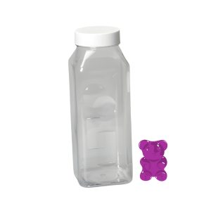 1000 cc/ 32 oz Premium Hemp Gummy Bears Packaging Bottle Container