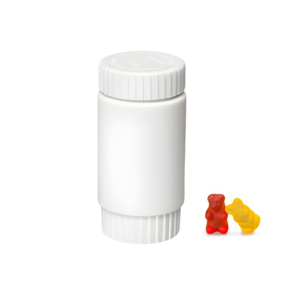 120 cc/ 4 oz Food Grade HDPE Tablet Capsule Bottle Plastic Containers