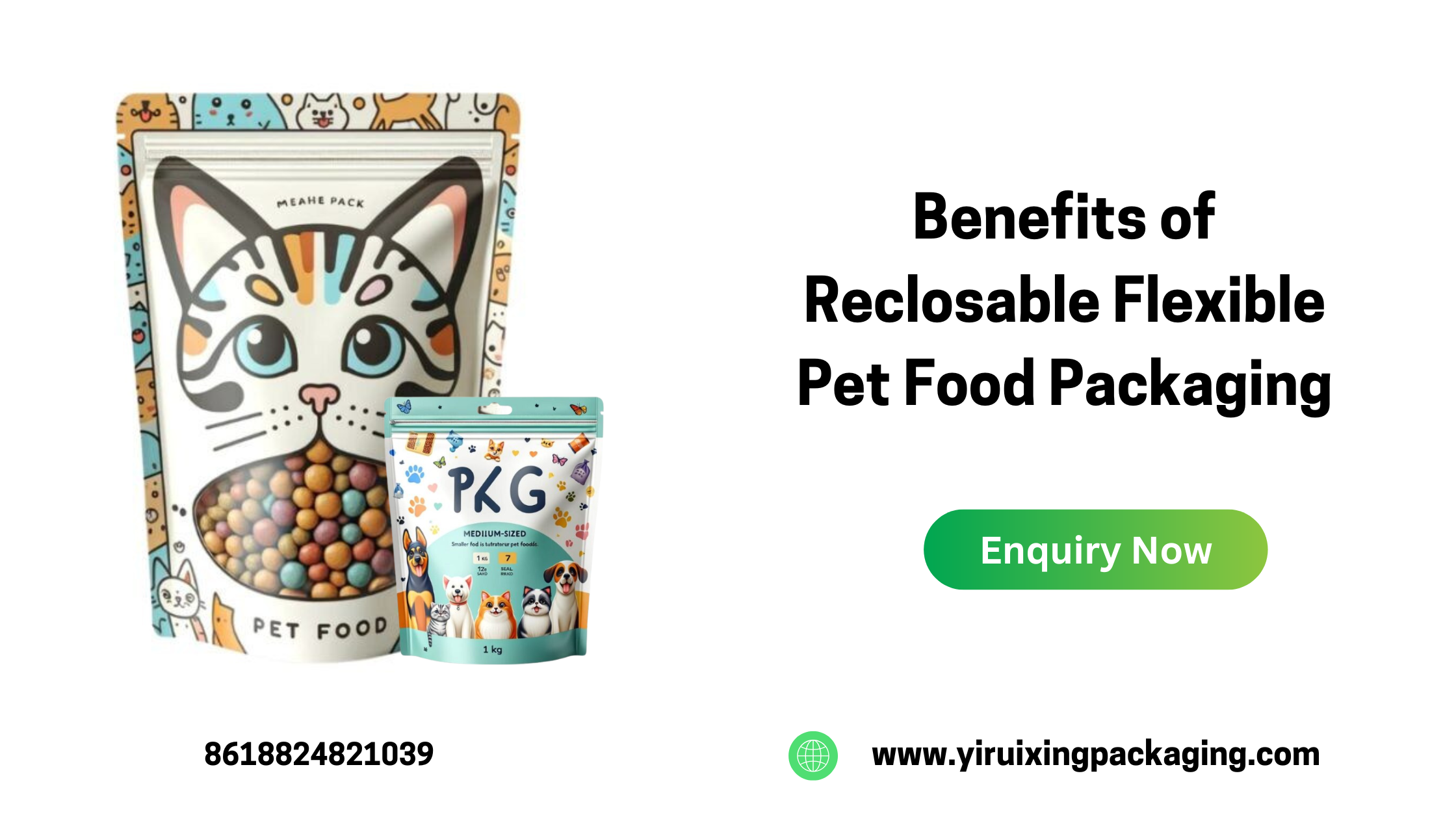 Benefits of Reclosable Flexible Pet Food Packaging