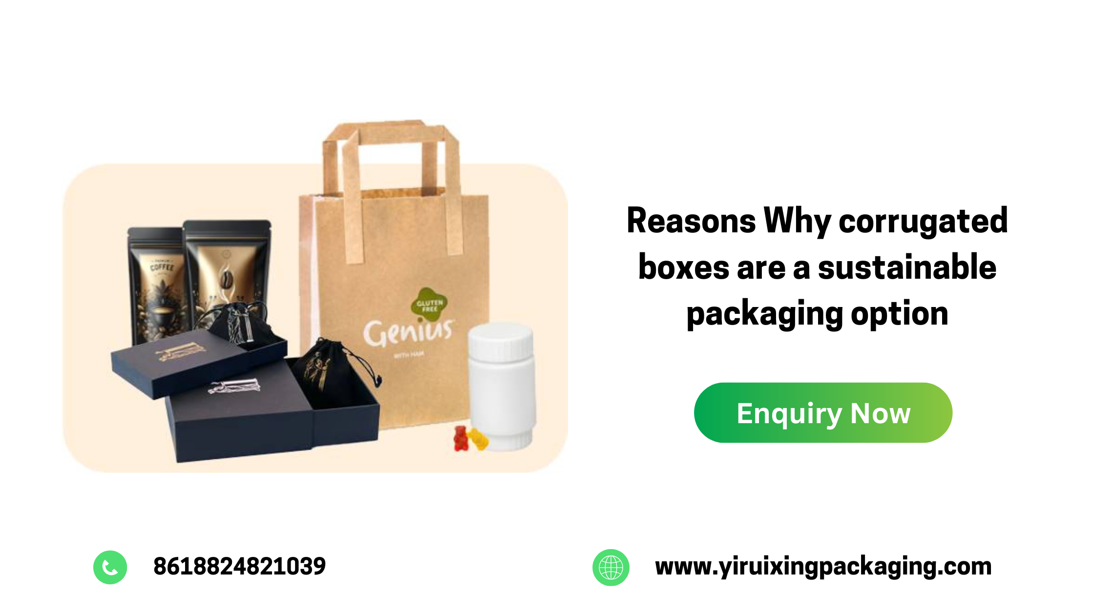 Reasons Why corrugated boxes are a sustainable packaging option