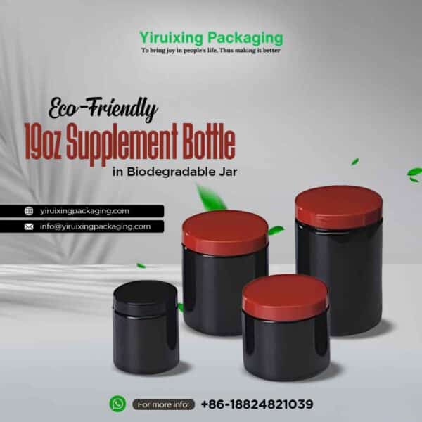 700cc biodegradable plastic jars