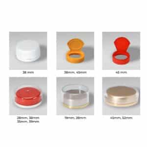 Custom Plastic Lids & Caps