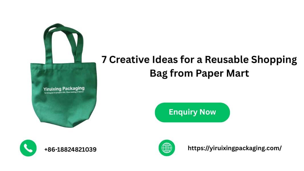7 Creative Ideas for a Reusable Shopping Bag from Paper Mart