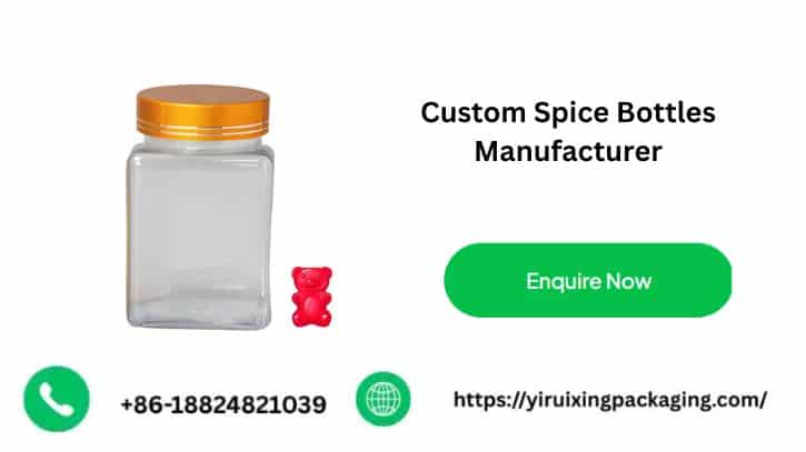 Custom Spice Bottles Manufacturer