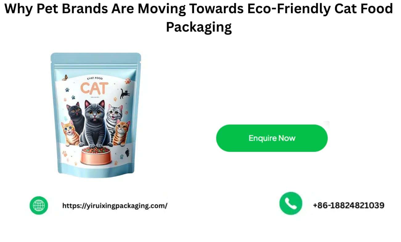 Why Pet Brands Are Moving Towards Eco-Friendly Cat Food Packaging