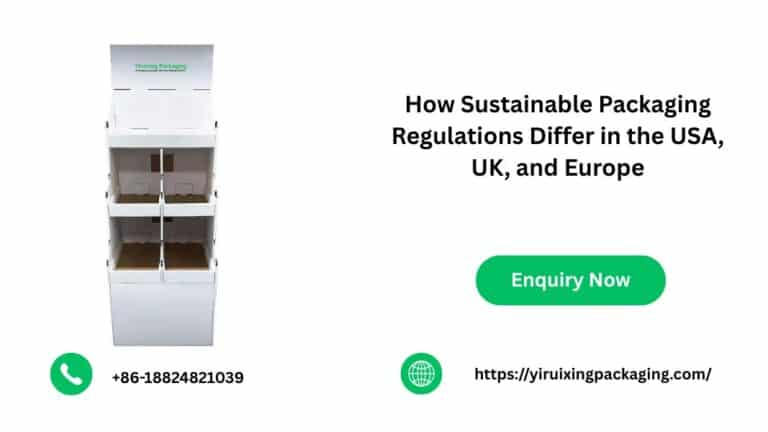 How Sustainable Packaging Regulations Differ in the USA, UK, and Europe
