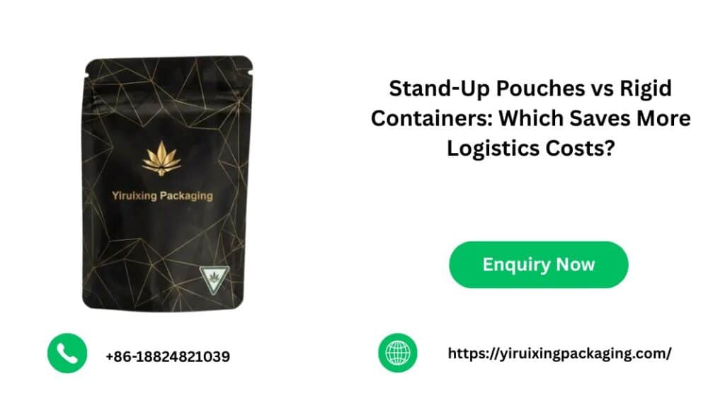 Stand-Up Pouches vs Rigid Containers | A Comparison Guide