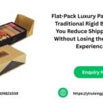 Flat-Pack Luxury Packaging vs. Traditional Rigid Boxes Flat-Pack Luxury Packaging vs. Traditional Rigid Boxes: Can You Reduce Shipping Costs Without Losing the Premium Experience?