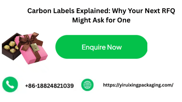 Carbon Labels Explained: Why Your Next RFQ Might Ask for One