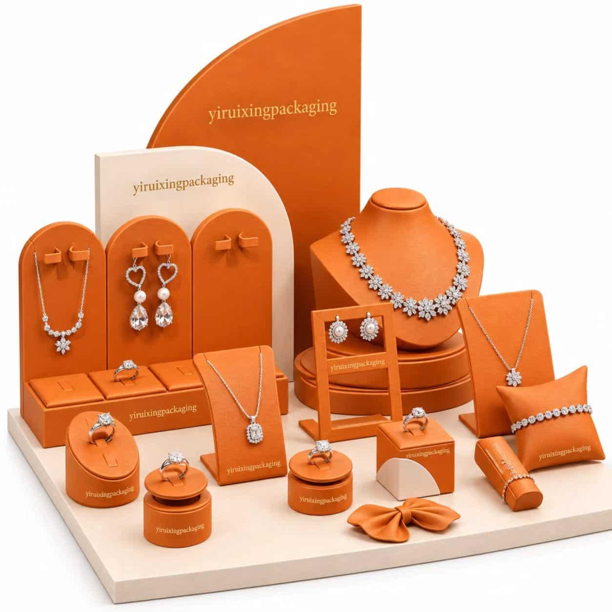 Custom Luxury Jewelry Display Set