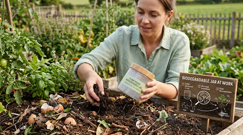 What Are Biodegradable Plastic Jars and How Do They Actually Work?
