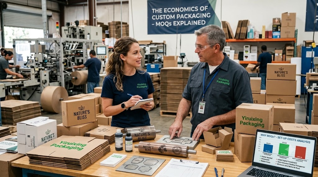Why Custom Packaging Manufacturers Require a Minimum Order Quantity